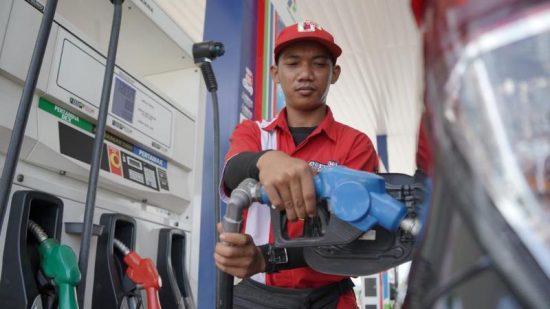 Harga BBM di SPBU Turun