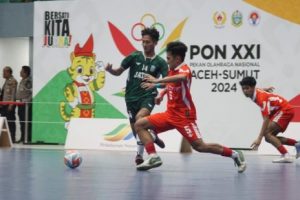 Raih Emas Futsal Putra PON 2024