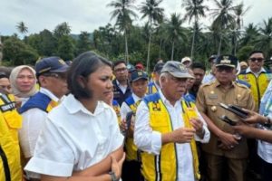 Menteri PUPR Basuki Hadimuljono Sabo Dam