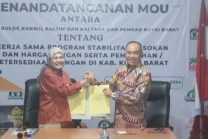 MoU Pemkab Kubar dan Bulog