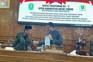 Rapat Paripurna DPRD Kutai Timur