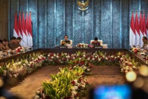 Jokowi pimpin sidang kabinet terakhir