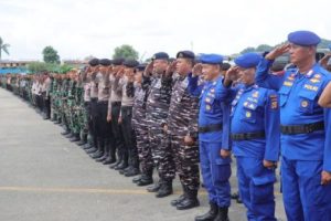 Apel pengamanan MTQ Nasional Kaltim