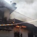 Kebakaran di straat dua Balikpapan