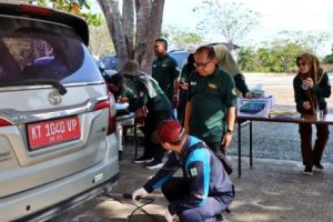 Uji Emisi Kendaraan Dinas