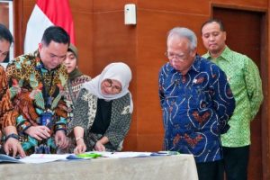 Penandatanganan kerja sama Otorita IKN