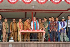 Peresmian listrik 11 desa Kutai Barat