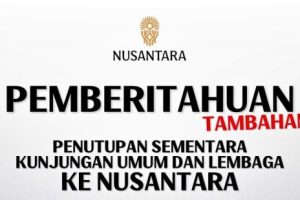 IKN ditutup