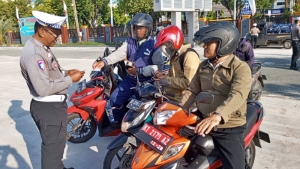 57 Pengendara Ditilang dalam Operasi Patuh Mahakam 2025
