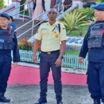 Brimob Kaltim Patroli Gereja Jaga Ibadah di Balikpapan