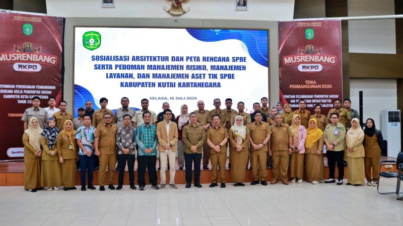 Kukar Sosialisasikan SPBE Menuju Pemerintahan Digital 2026