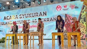 Pembukaan Puncak Perayaan HUT ke-45 Dekranas di BSCC Dome Balikpapan